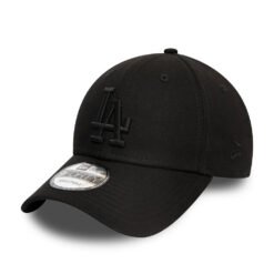 NEW ERA 9FORTY LEAGUE ESSENTIAL LOS ANGELES DODGERS BLACK CAP