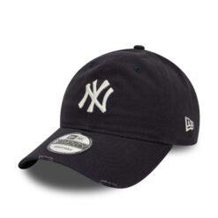 NEW ERA 9TWENTY MLB NEW YORK YANKEES DISTRESSED NAVY CAP