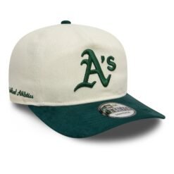 NEW ERA THE GOLFER SCRIPT PC MLB OAKLAND ATHLETICS TWO TONE SNAPBACK CAP