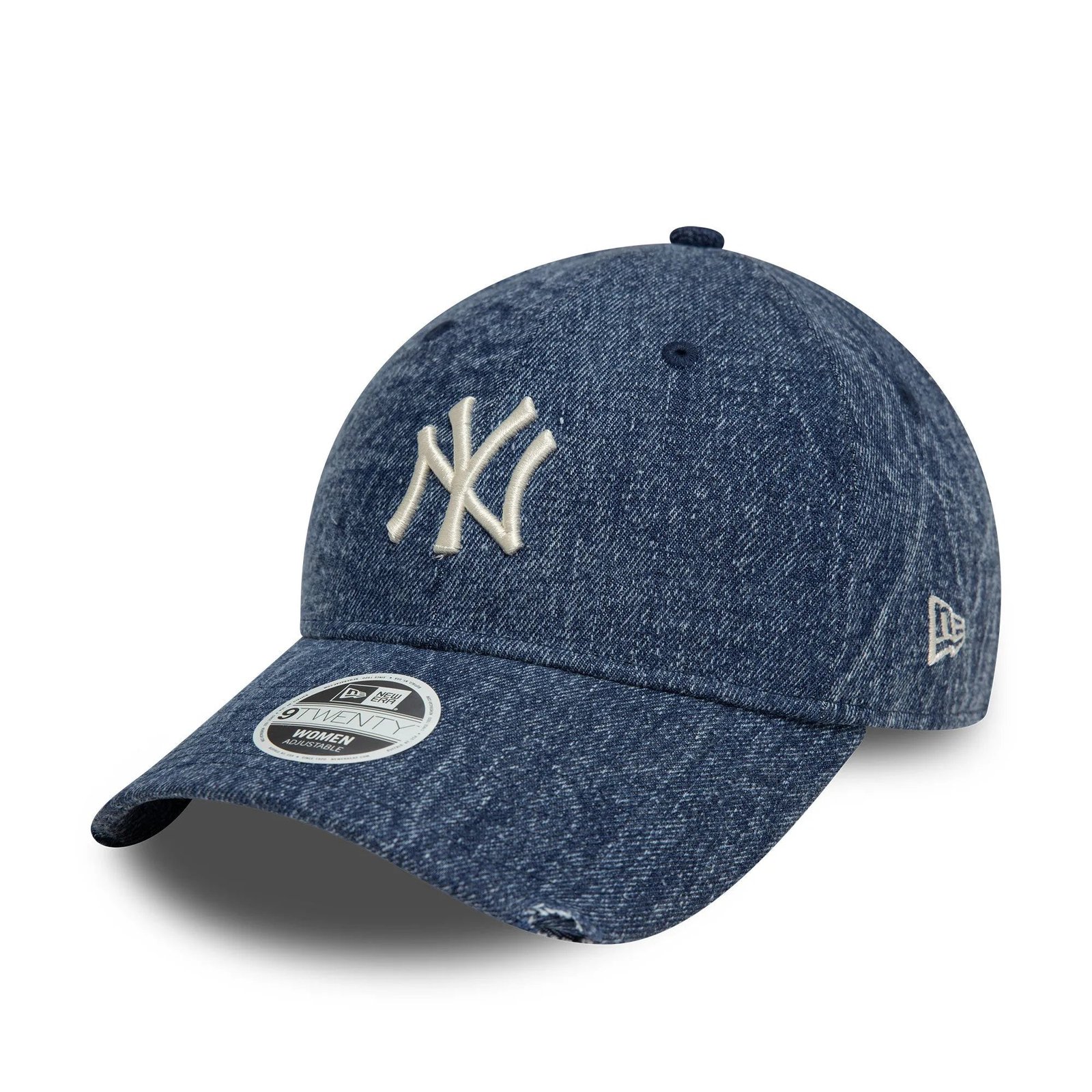 NEW ERA 9TWENTY WMNS MLB NEW YORK YANKEES ACID DENIM NAVY CAP