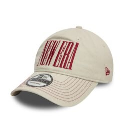 NEW ERA 9TWENTY NEW ERA WORDMARK BEIGE CAP
