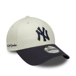 NEW YORK YANKEES MLB CAP BEIGE BLACK UV / NEW ERA 9FORTY