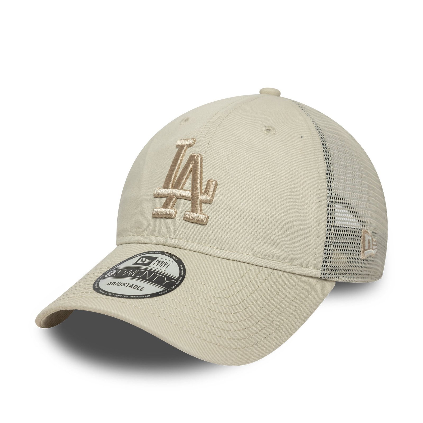 LOS ANGELES DODGERS MLB CAP BEIGE UV / NEW ERA 9TWENTY TRUCKER
