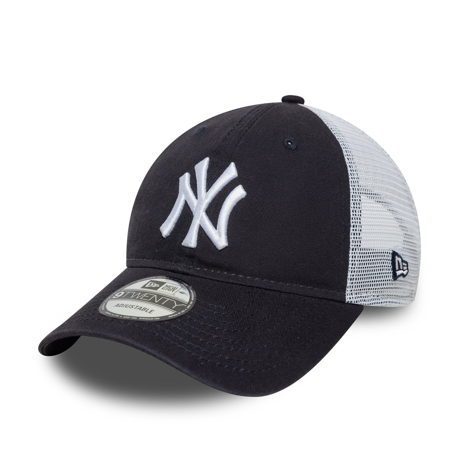 NEW YORK YANKEES MLB CAP NAVY UV / NEW ERA 9TWENTY TRUCKER