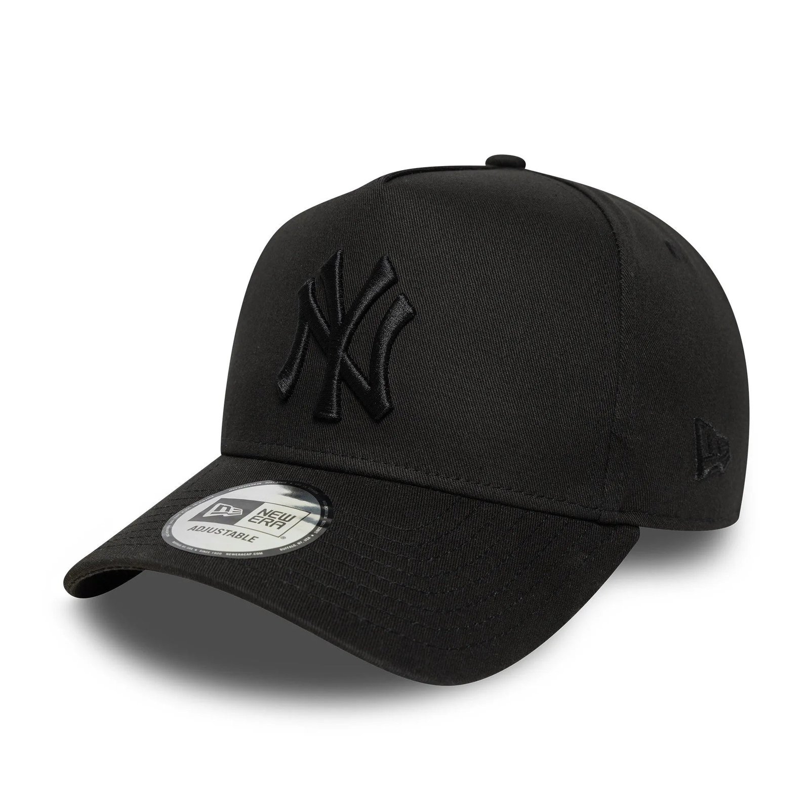NEW ERA 9FORTY A-FRAME NBA NEW YORK YANKEES BLACK SNAPBACK CAP