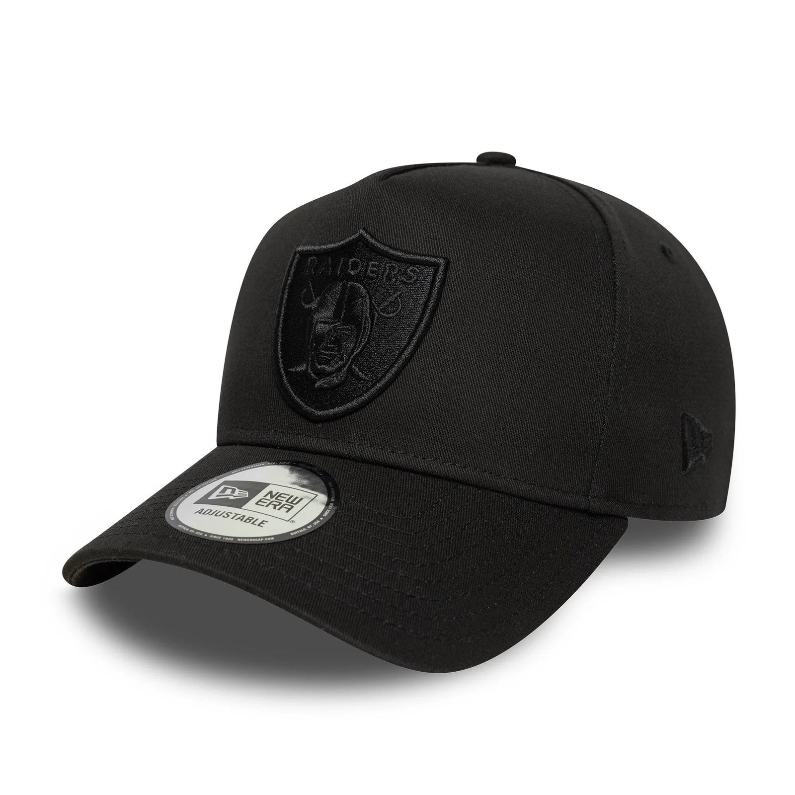 NEW ERA 9FORTY A-FRAME NFL LAS VEGAS RAIDERS BLACK SNAPBACK CAP