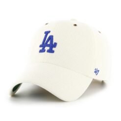 MLB LOS ANGELES DODGERS THIN CORD ’47 CLEAN UP SANDSTONE CAP