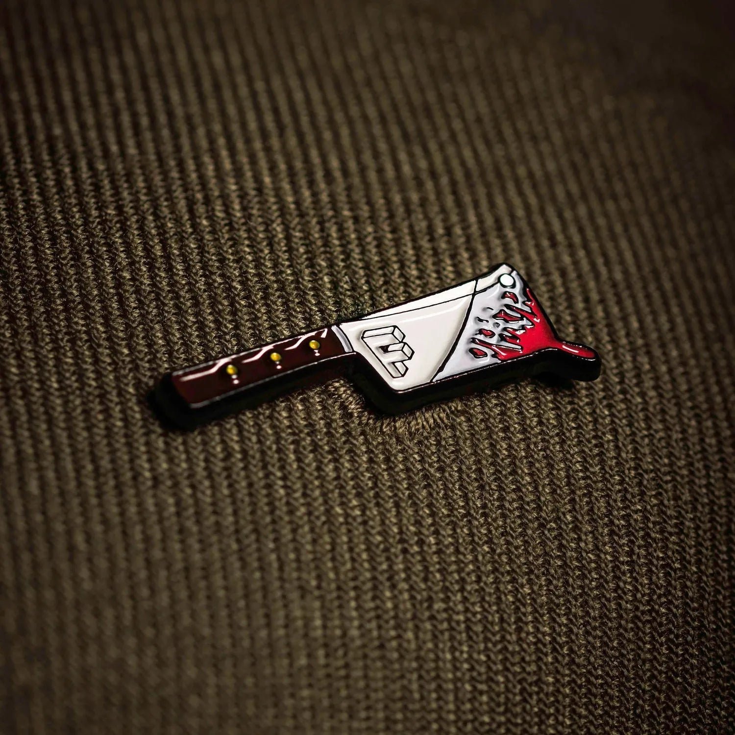 FAM MEAT CLEAVER PIN