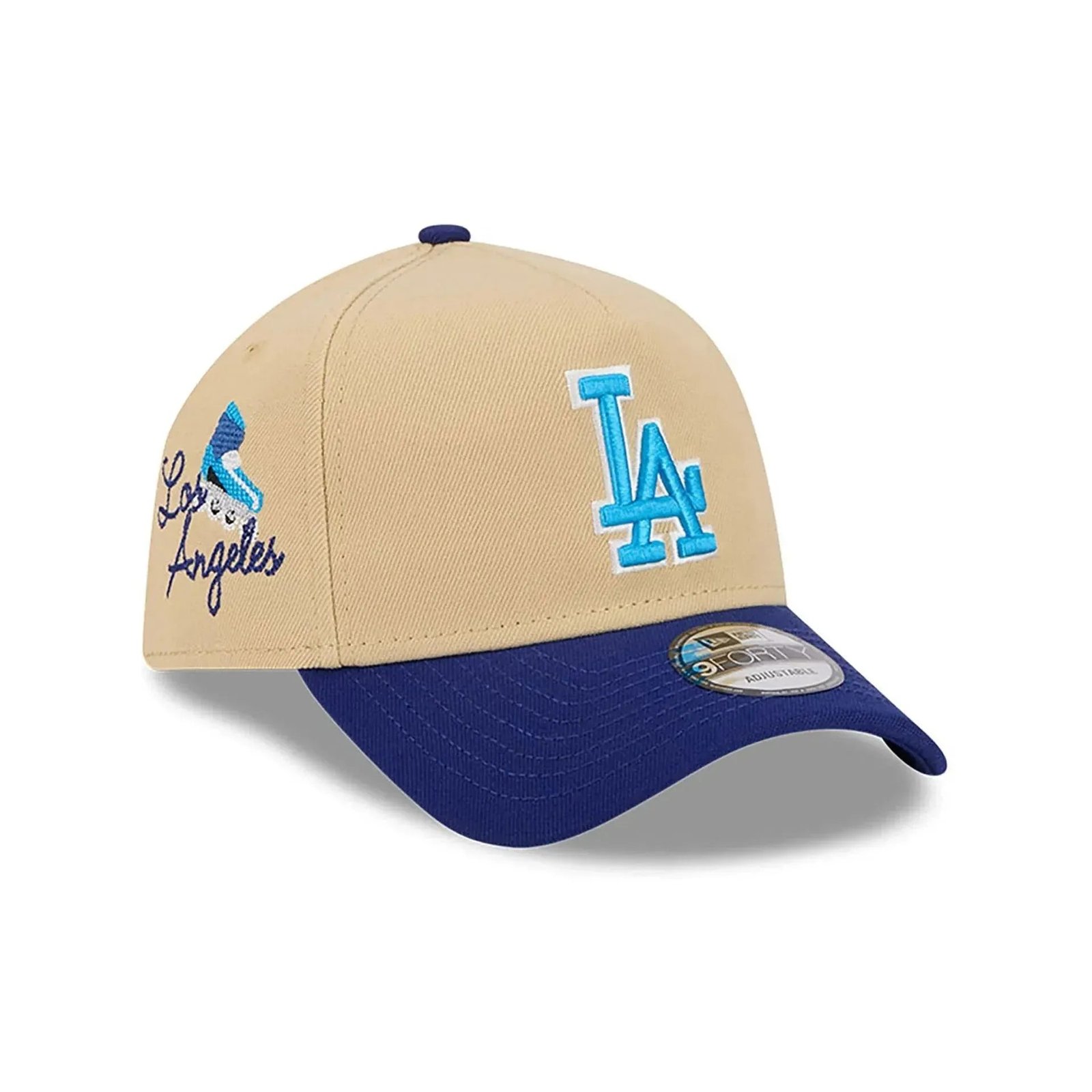 NEW ERA 9FORTY A-FRAME MLB LOS ANGELES DODGERS TWO TONE / DARK BLUE UV SNAPBACK CAP