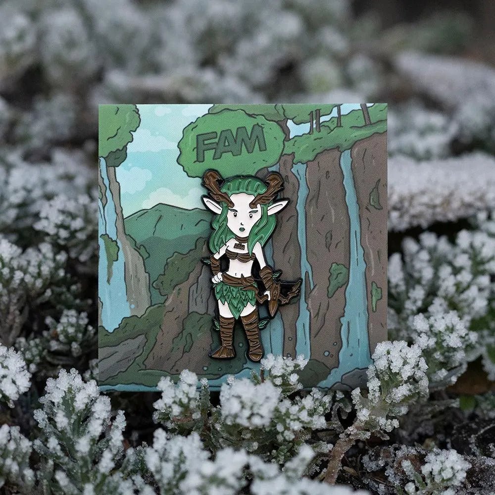 EXCLUSIVE FAM ELF COLLECTION PIN