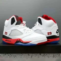 AJ 5 Fire Red 2025 Shoes Sneakers - nk0003962 - Dopekicksworld