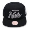 BROOKLYN NETS SCRIPT MITCHELL & NESS SNAPBACK