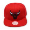 CHICAGO BULLS (RED) MITCHELL & NESS SNAPBACK (HHSS3256)