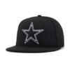 Dallas Cowboys Black New Era 59Fifty Fitted