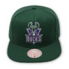 MILWAUKEE BUCKS (GREEN) (HHSS3258) MITCHELL & NESS SNAPBACK