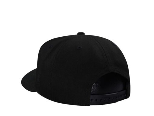 New Era Las Vegas Raiders Super Bowl XVIII Black Metallic Prime Edition 9Fifty A Frame Snapback Hat