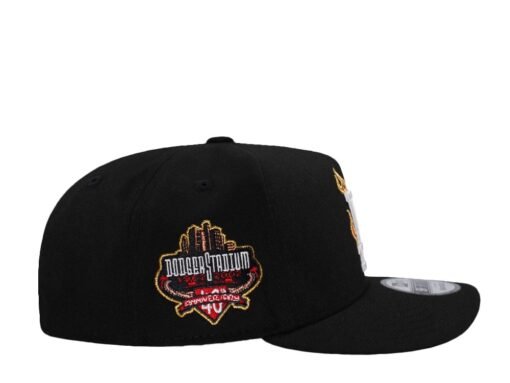New Era Los Angeles Dodgers 40th Anniversary Fire Black Prime Edition 9Fifty A Frame Snapback Hat