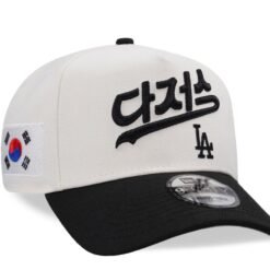 New Era Los Angeles Dodgers Korea Chrome Two Tone Edition 9Forty A Frame Snapback Hat