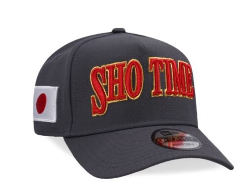 New Era Los Angeles Dodgers Sho Time Japan Gray Prime Edition 9Forty A Frame Snapback Hat