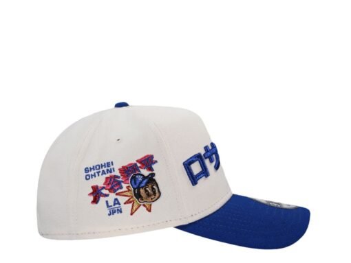 New Era Los Angeles Dodgers Shohei Ohtani Chrome Two Tone 9Forty A Frame Snapback Hat