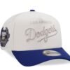 New Era Los Angeles Dodgers World Series 1955 Chrome Two Tone Edition 9Forty A Frame Snapback Hat
