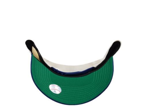 New Era Los Angeles Dodgers World Series 1955 Chrome Two Tone Edition 9Forty A Frame Snapback Hat