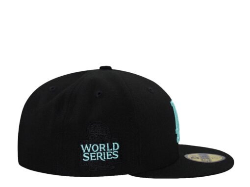 New Era Los Angeles Dodgers World Series 2024 Mint Detail Edition 59Fifty Fitted Hat