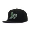 Oakland Athletics Black Cooperstown AC New Era 59Fifty Fitted