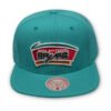 SAN ANTONIO SPURS (TEAL) MITCHELL & NESS SNAPBACK